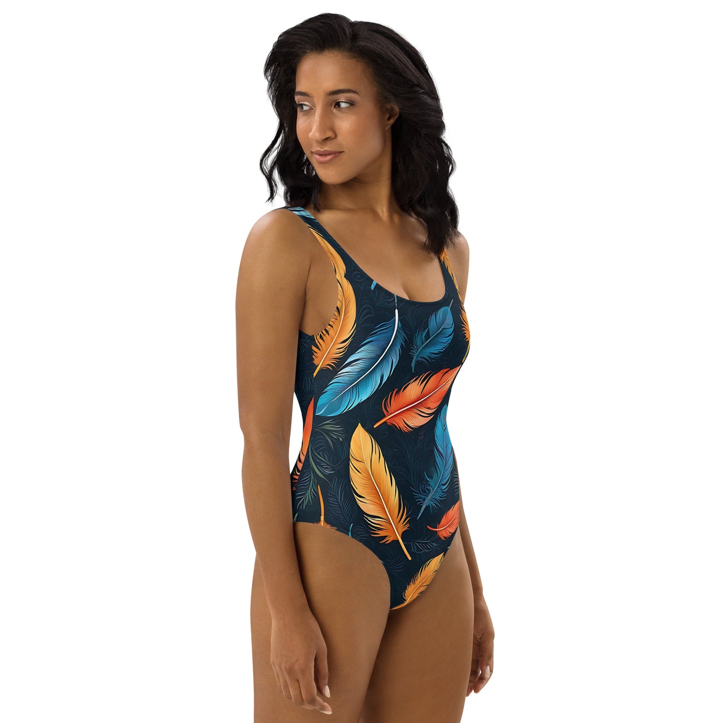 Colorfuf Feathers 1PC Swimsuit