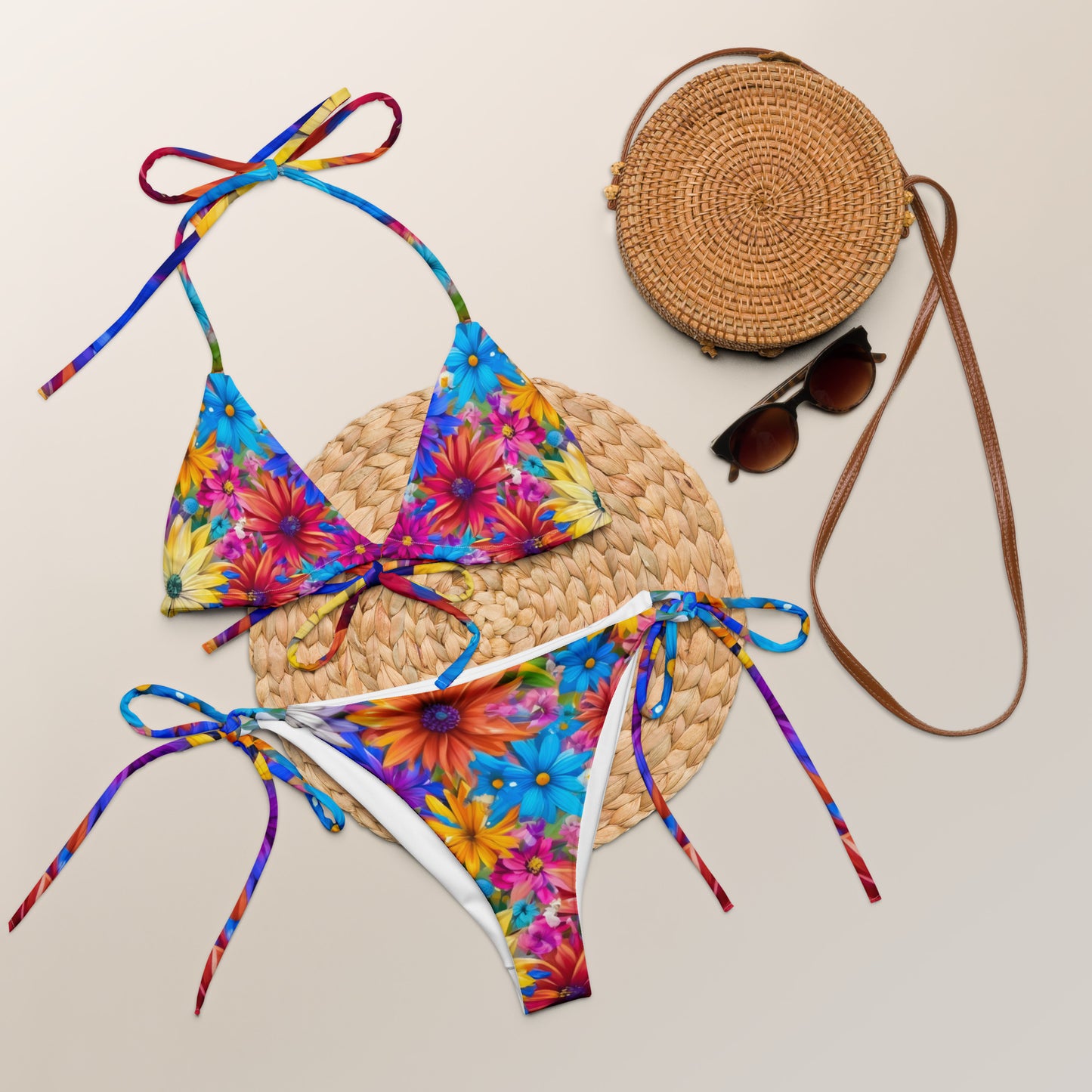 Explosion of Flowers Bikini