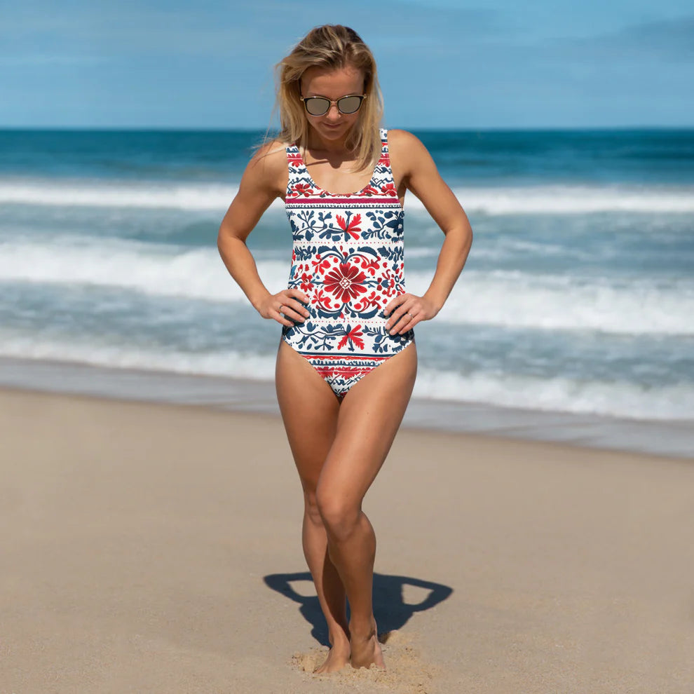 Floral 1PC Swimsuits