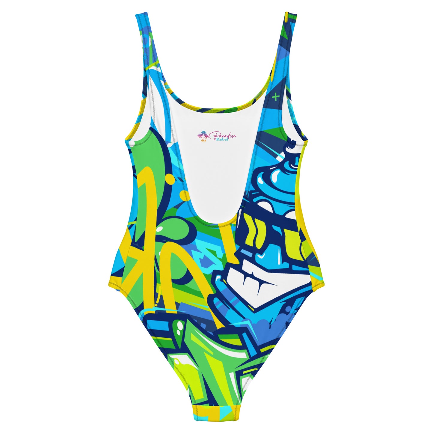 Bright Graffiti Art 1PC Swimsuit