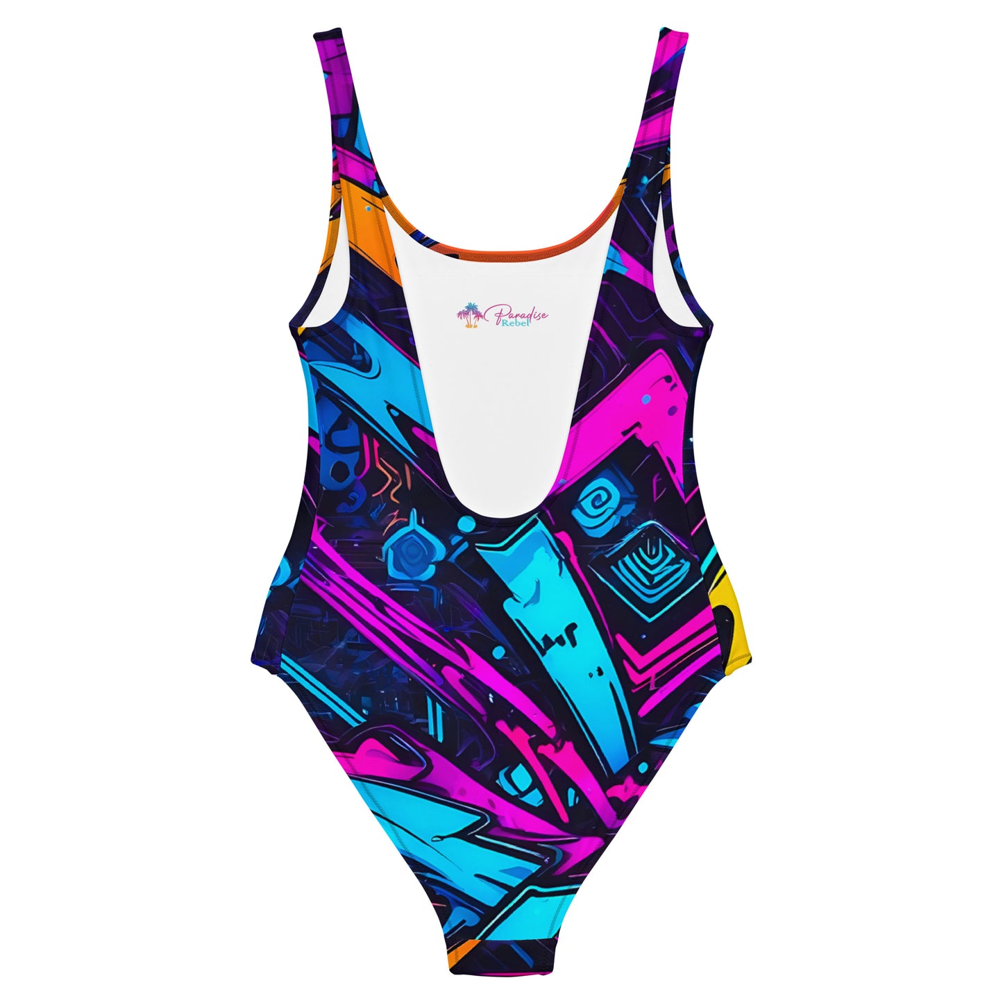 Lightning Graffiti Art 1PC Swimsuit