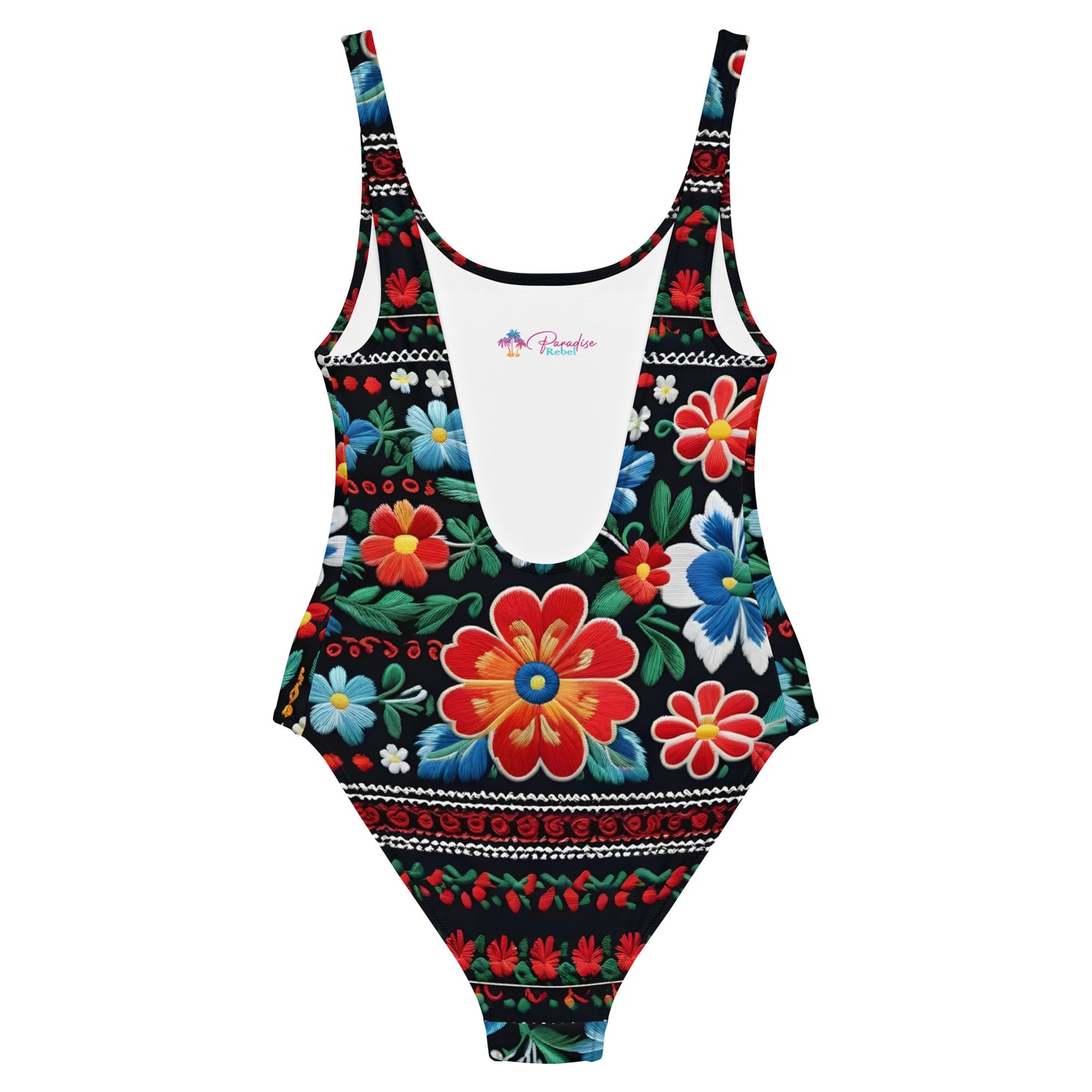 Positive Floral 1PC Swimsuit