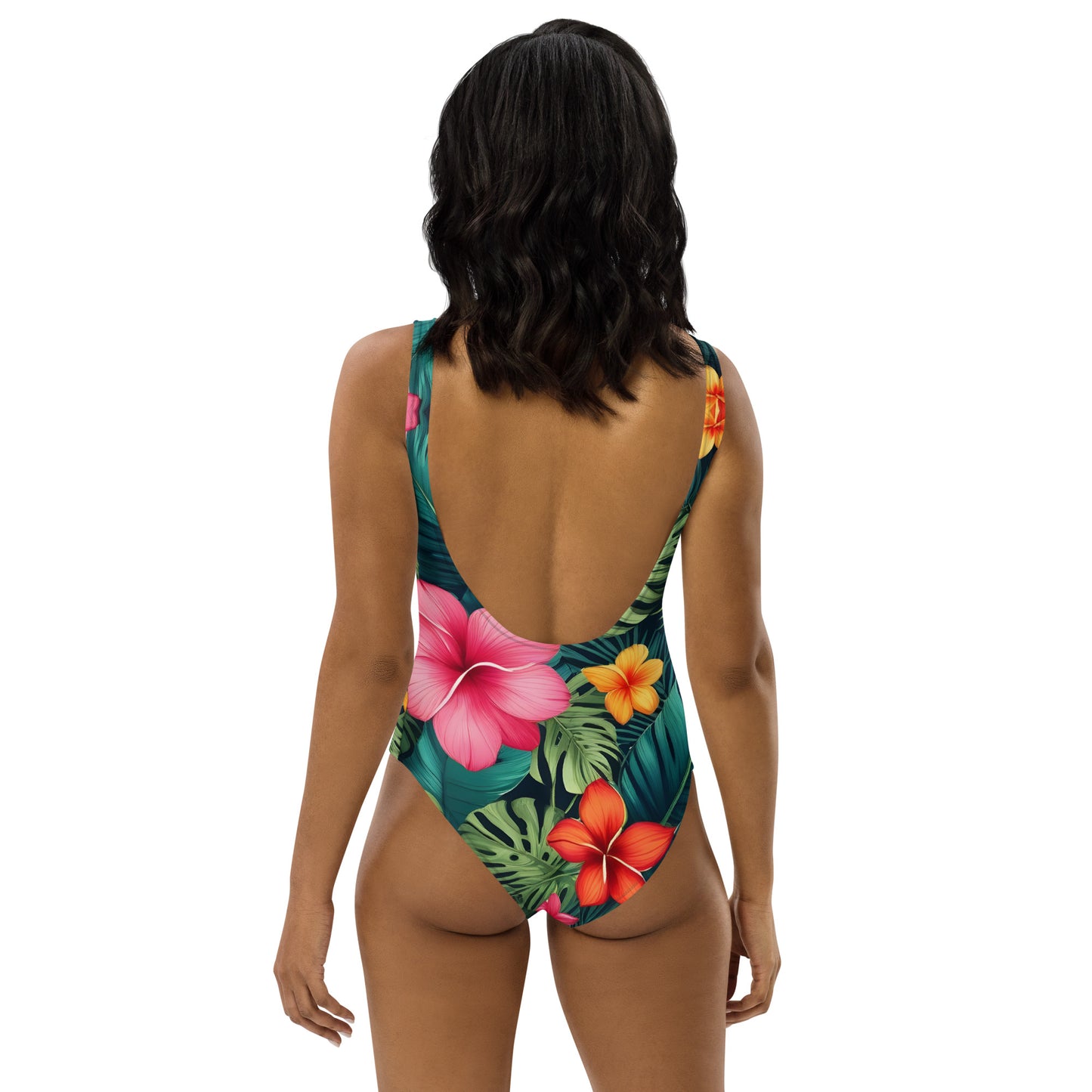 Garden Floral 1PC Swimsuit