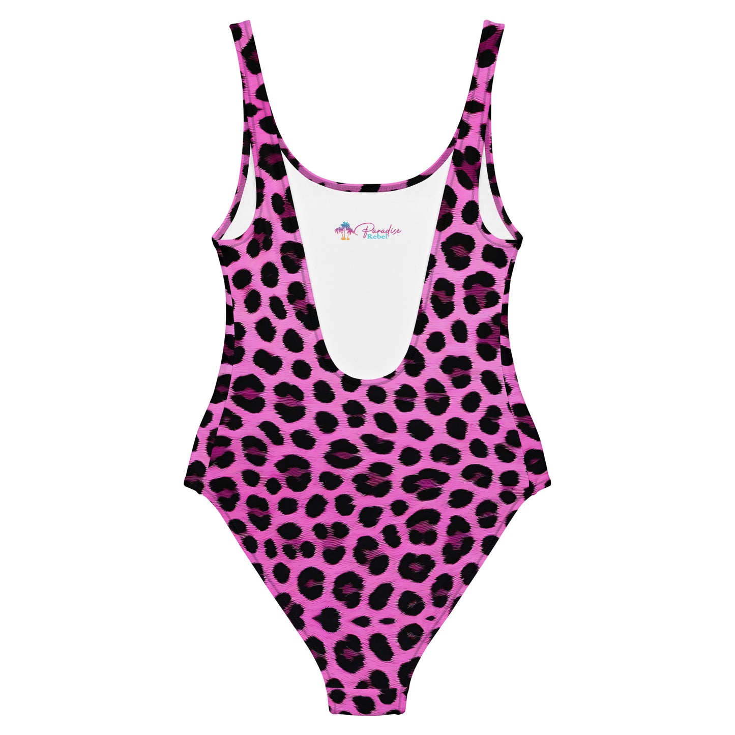 Pink Leopard 1PC Swimsuit