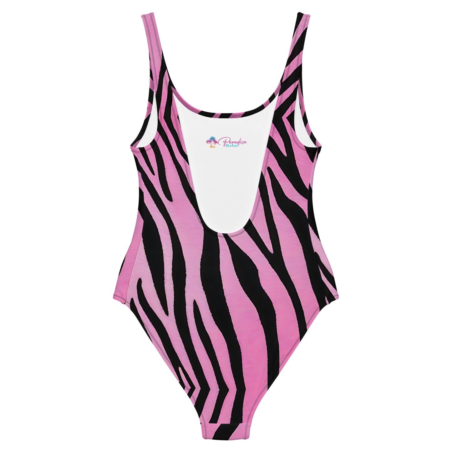 Pink Zebra 1PC Swimsuit