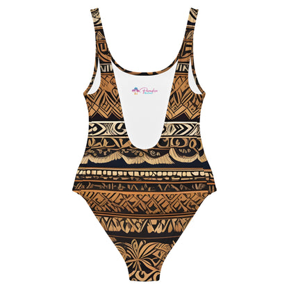 Beautiful Prehistorical 1PC Swimsuit