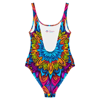 Colorful Mandala 1PC Swimsuit