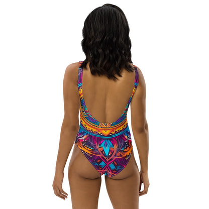 Beautiful Mandala Colorful 1PC Swimsuit