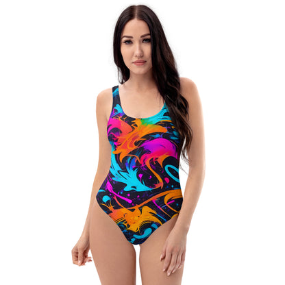 Colors in Graffiti 1PC Swimsuit