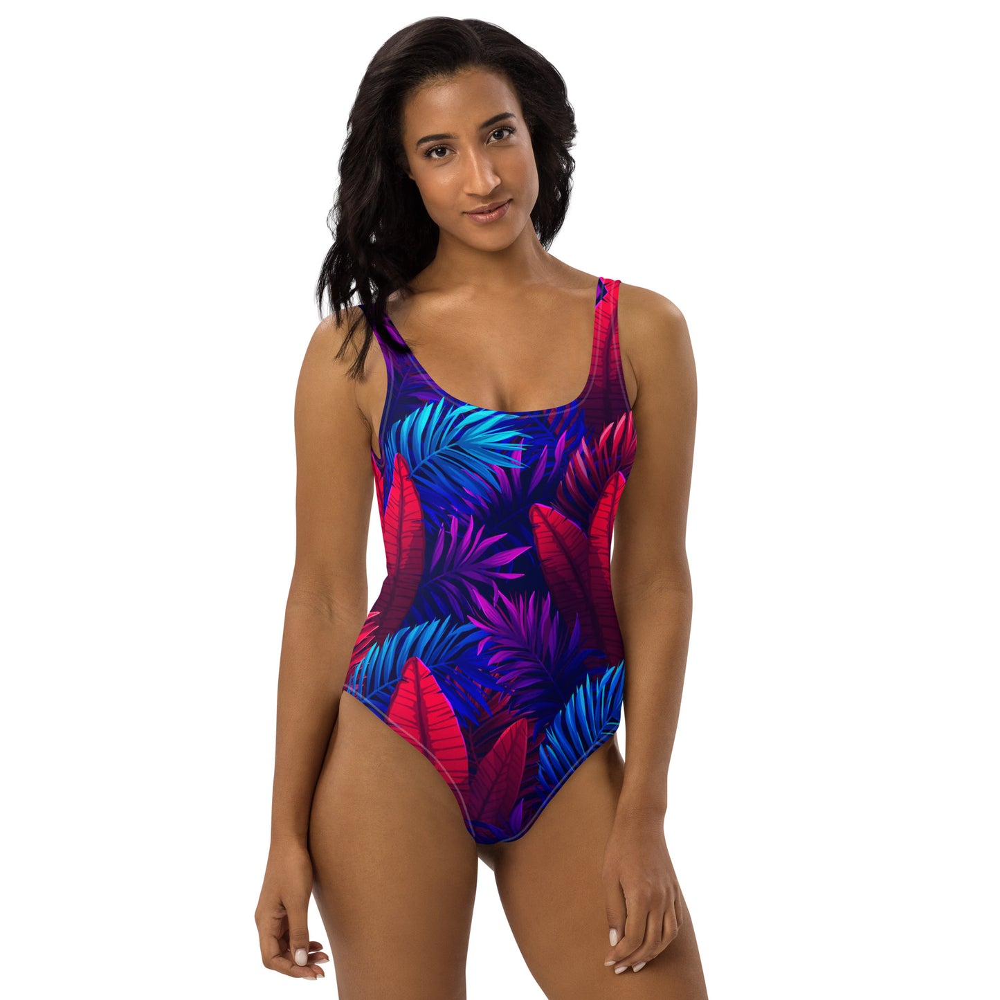 Tropical 1PC Swimsuit