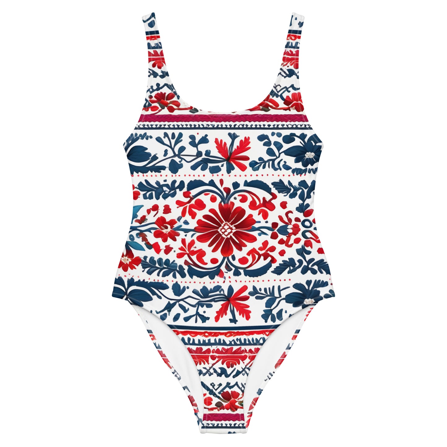 Beautiful Floral 1PC Swimsuit