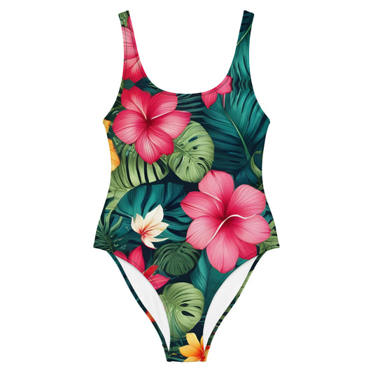 Garden Floral 1PC Swimsuit