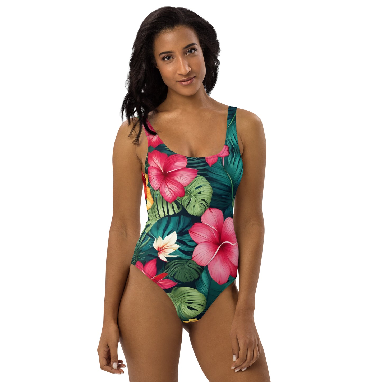 Garden Floral 1PC Swimsuit