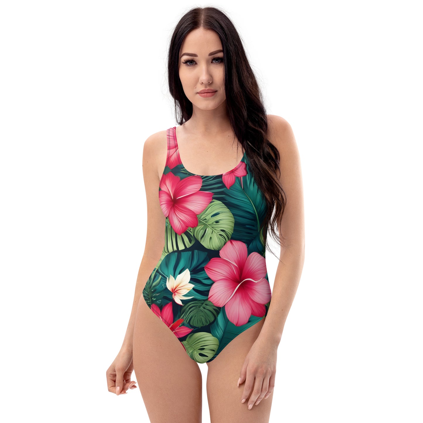 Garden Floral 1PC Swimsuit