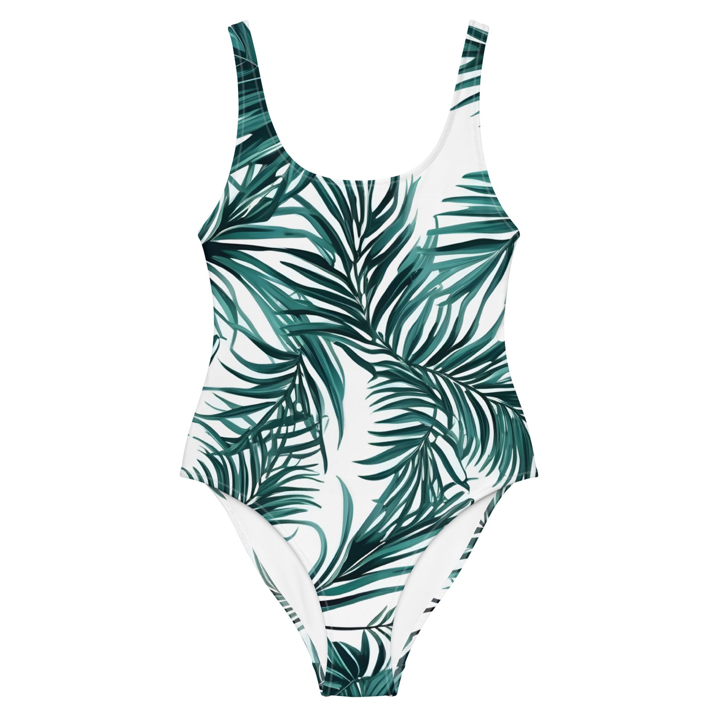 Palms Floral 1PC Swimsuit