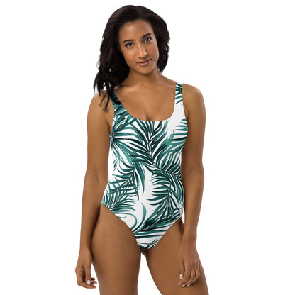 Palms Floral 1PC Swimsuit