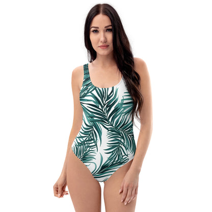 Palms Floral 1PC Swimsuit