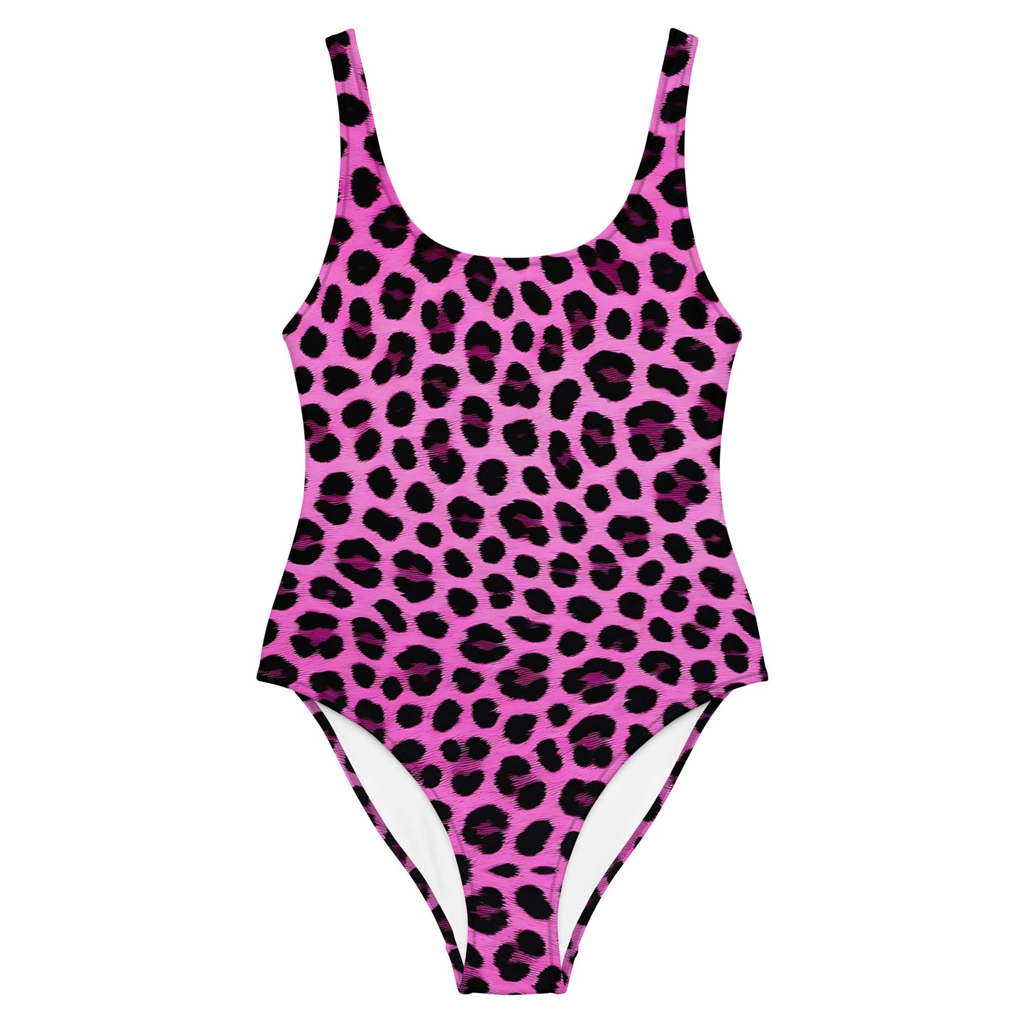 Pink Leopard 1PC Swimsuit