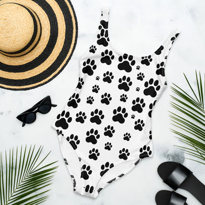 Cat Paws 1PC Swimsuit