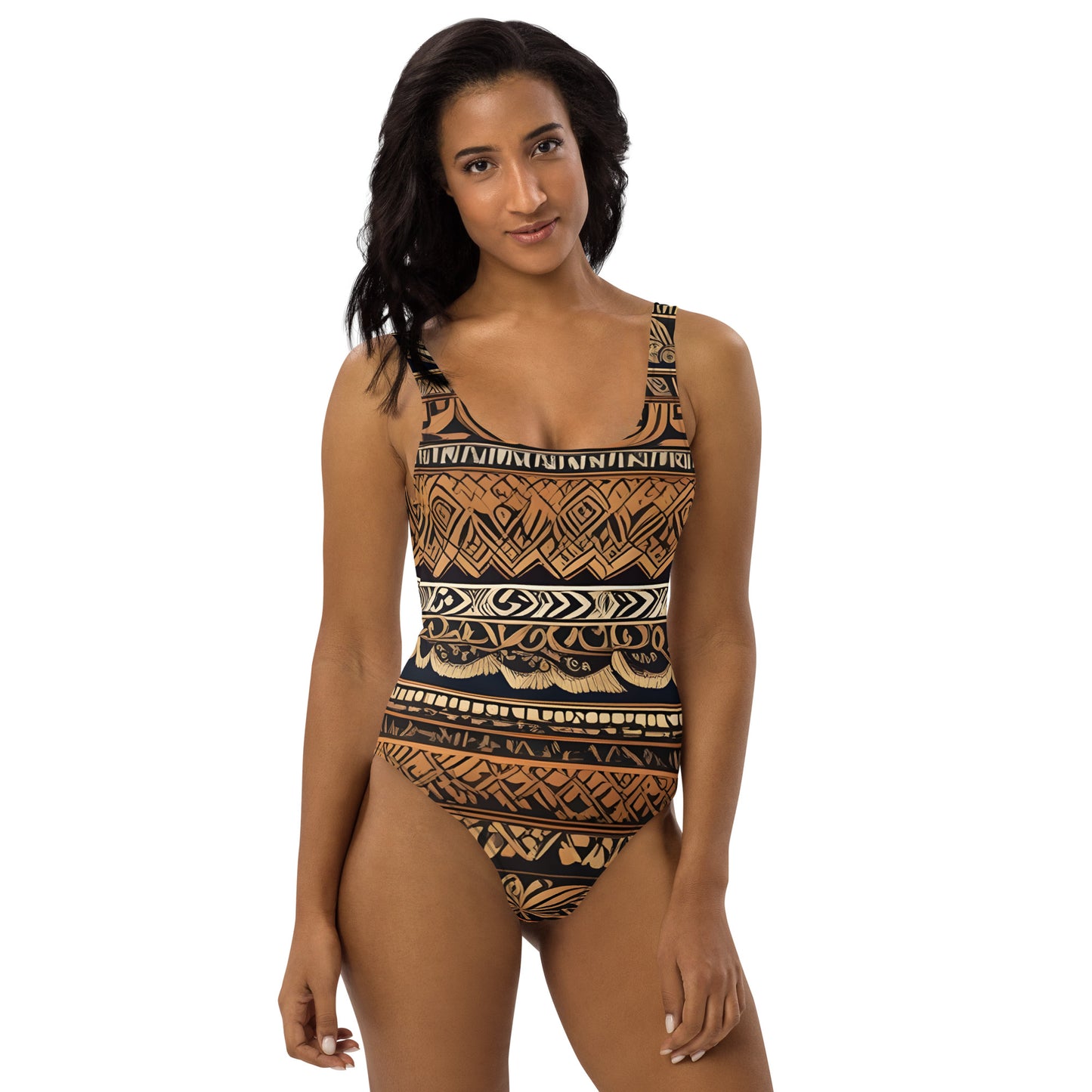 Beautiful Prehistorical 1PC Swimsuit