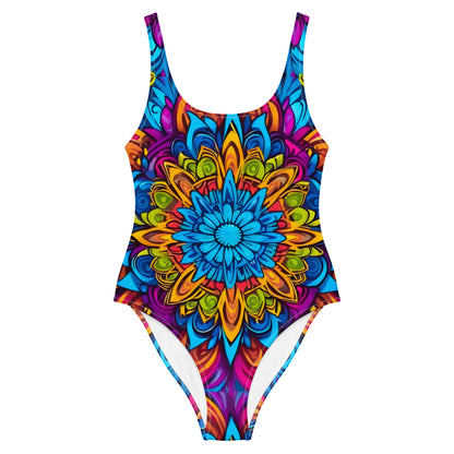 Colorful Mandala 1PC Swimsuit