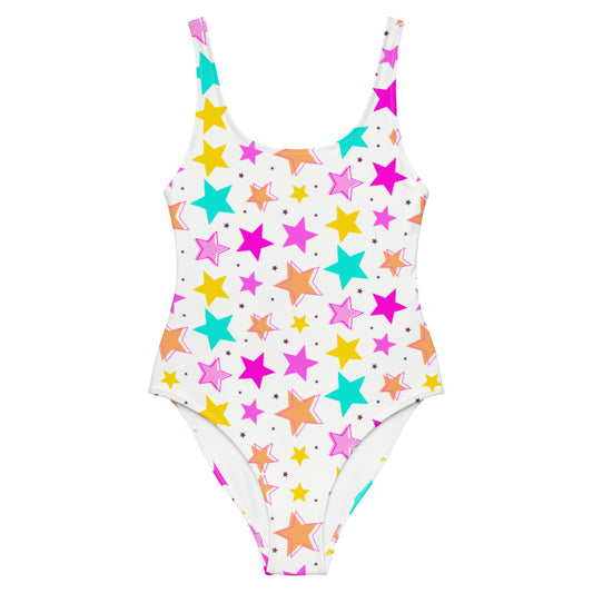 Colorful Stars 1PC Swimsuit