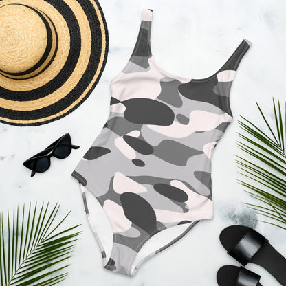 Military Camouflage 1PC Swimsuit