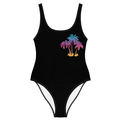 Paradise Rebel Black 1PC Swimsuit