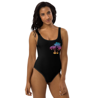 Paradise Rebel Black 1PC Swimsuit