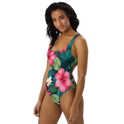 Garden Floral 1PC Swimsuit