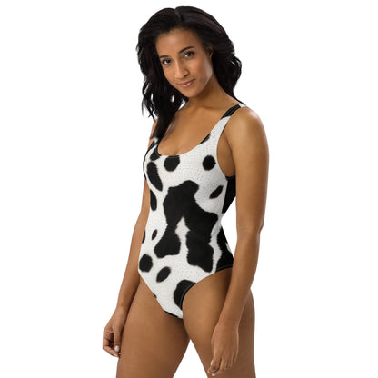 Cow 1PC Swimsuit