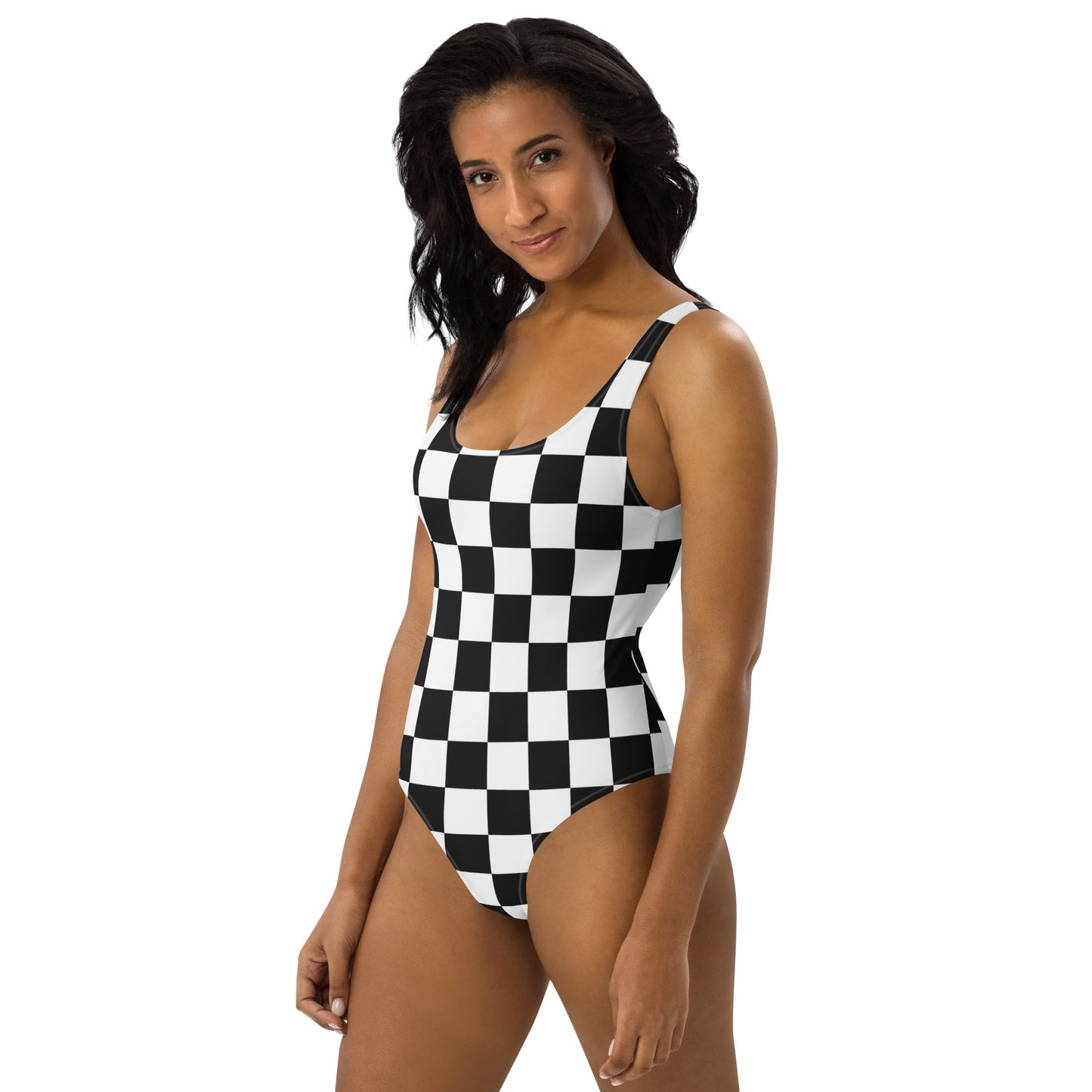 Finish Line Flag 1PC Swimsuit