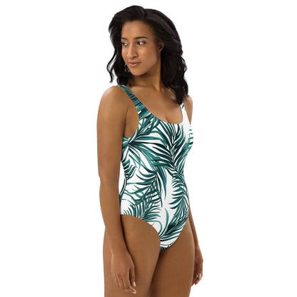 Palms Floral 1PC Swimsuit