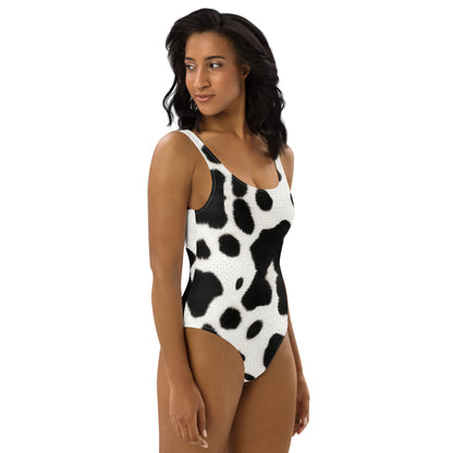 Cow 1PC Swimsuit