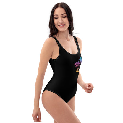 Paradise Rebel Black 1PC Swimsuit