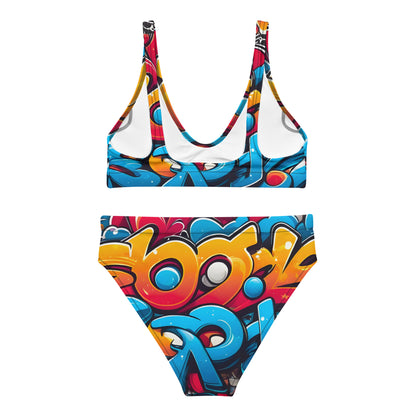 Cute Graffiti 2PC Swimsuit