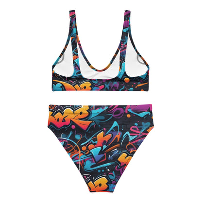 Bad Neighborhood Graffiti Art 2PC Swimsuit