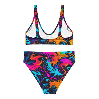 Colors in Graffiti 2PC Swimsuit