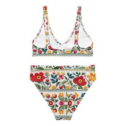 Happy Floral 2PC Swimsuit