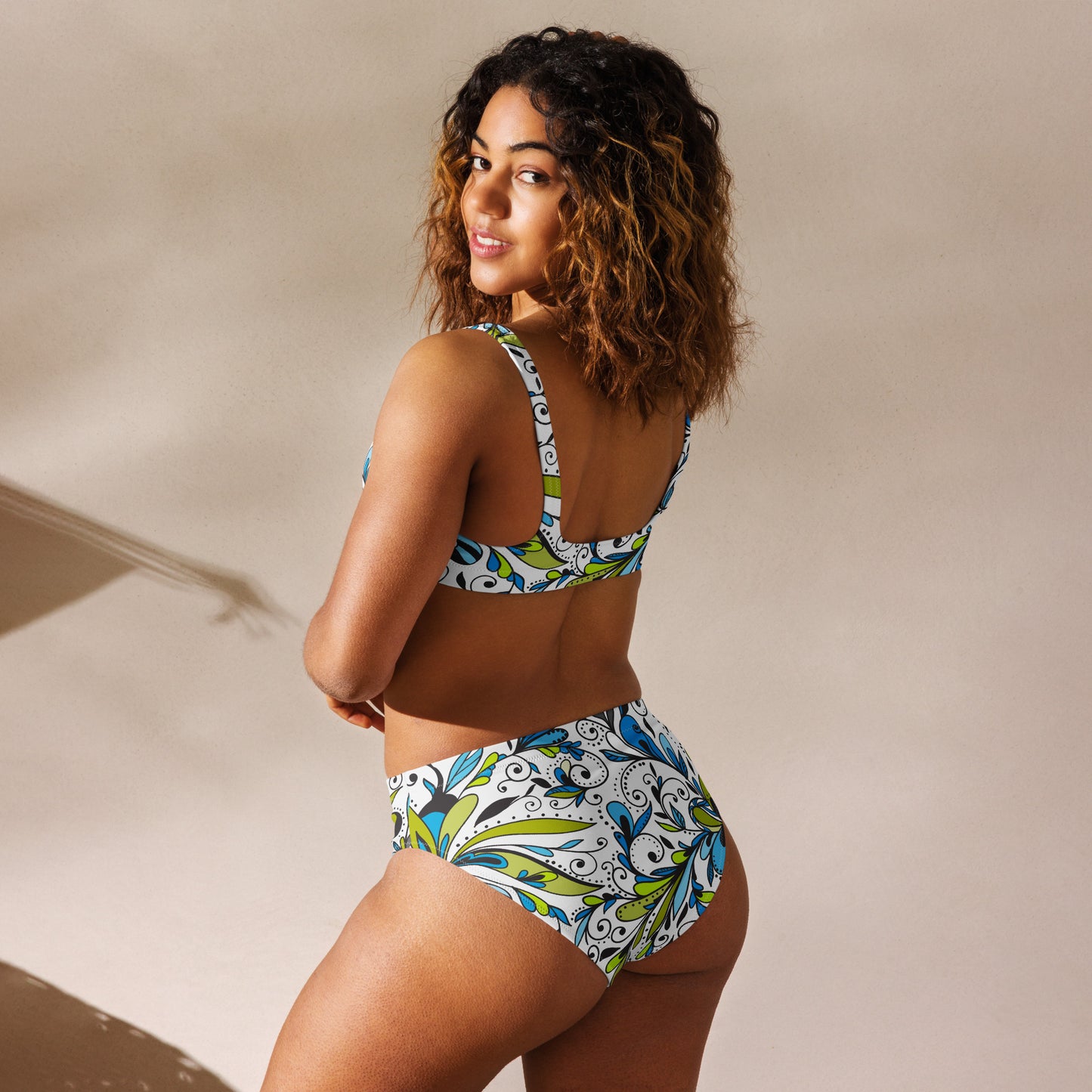 Chaos Floral 2PC Swimsuit