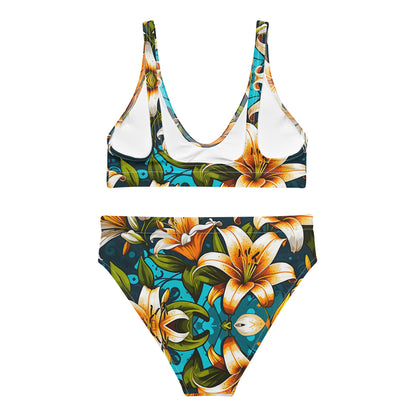 Lily Floral 2PC Swimsuit