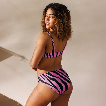 Pink Zebra 2PC Swimsuit