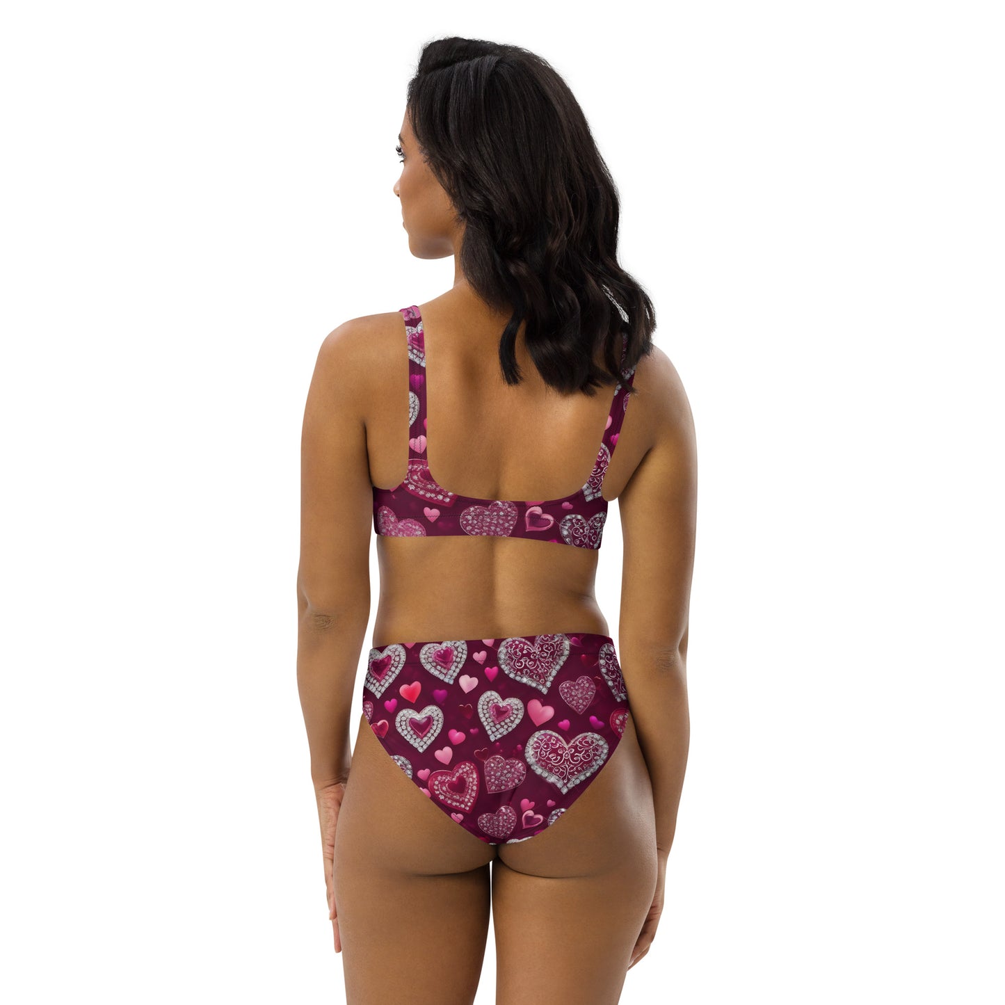 Diamond Hearts 2PC Swimsuit