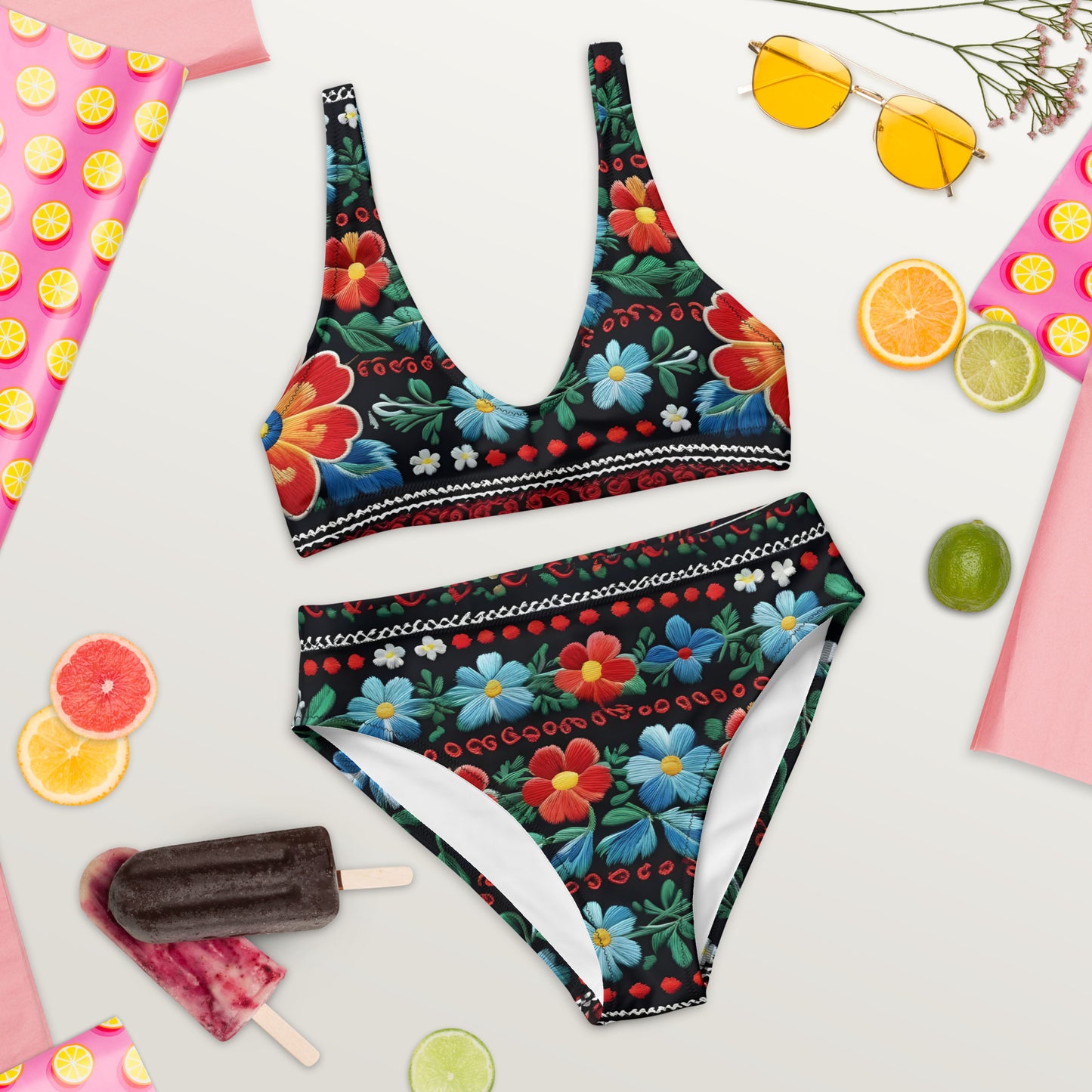 Positive Floral 2PC Swimsuit