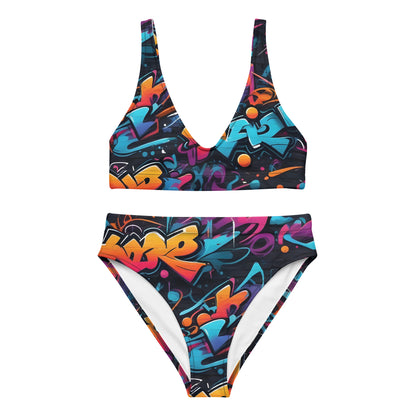 Bad Neighborhood Graffiti Art 2PC Swimsuit