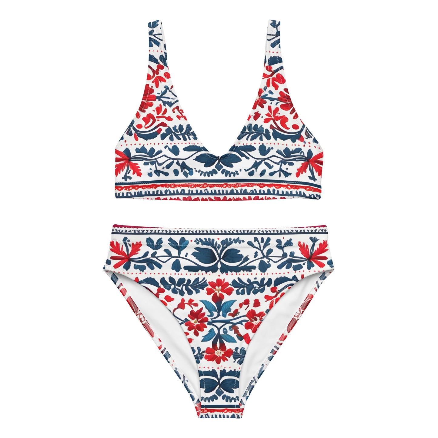 Beautiful Floral 2PC Swimsuit