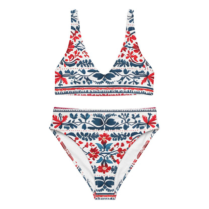 Beautiful Floral 2PC Swimsuit