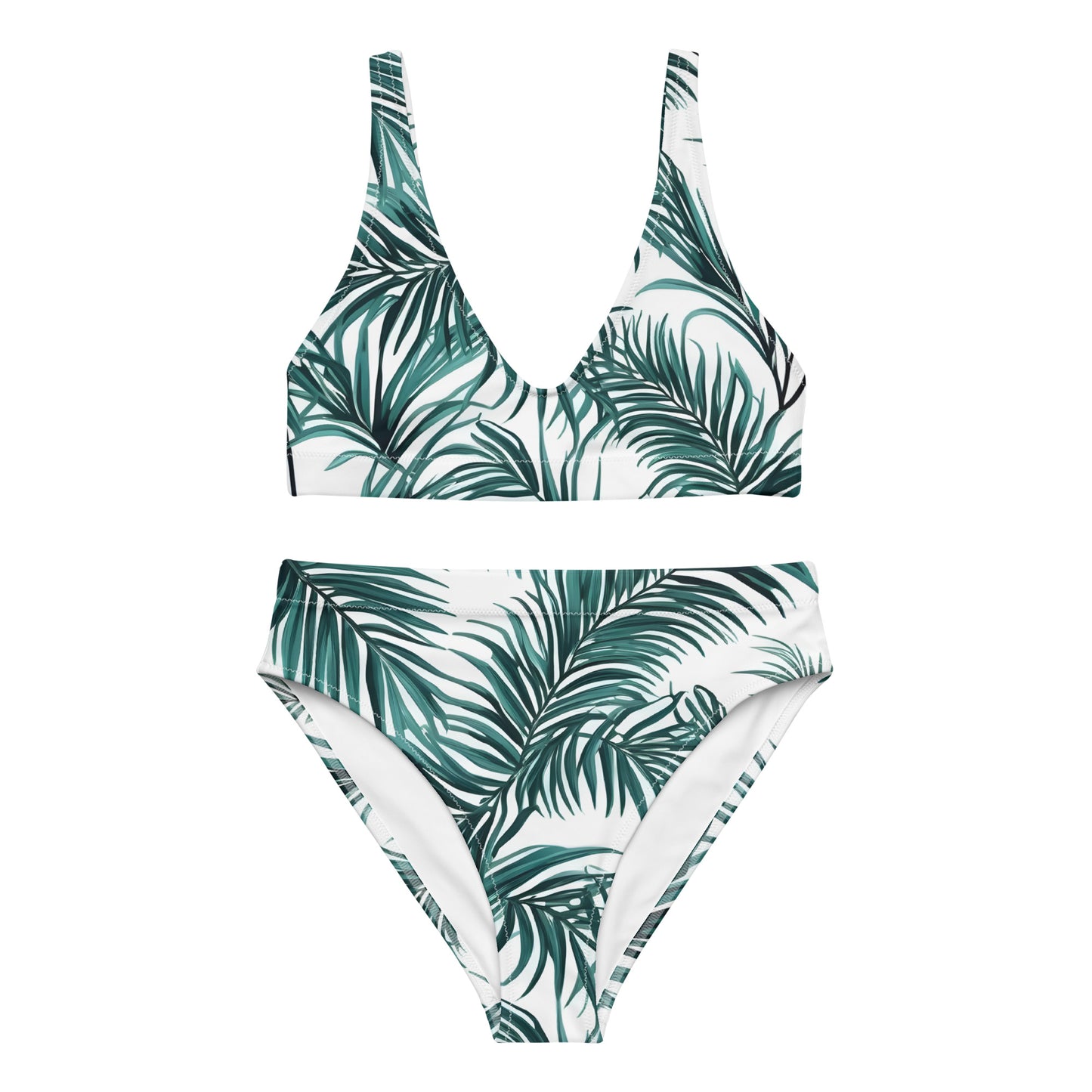 Palms Floral 2PC Swimsuit