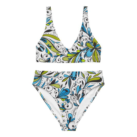 Chaos Floral 2PC Swimsuit