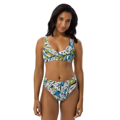 Chaos Floral 2PC Swimsuit